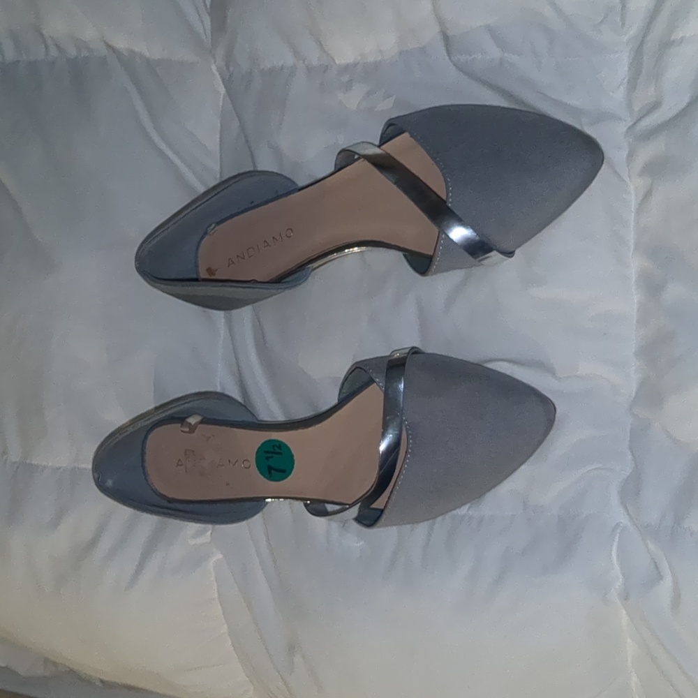 Grey shoes